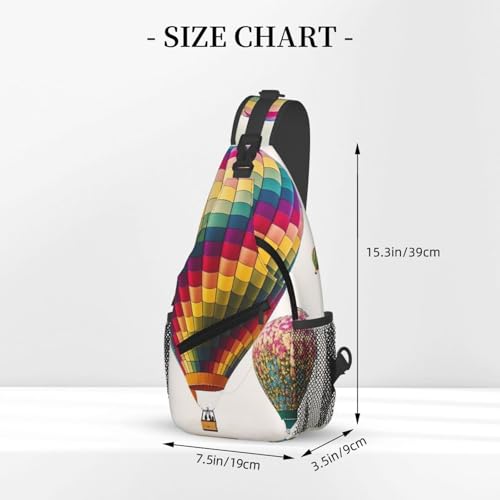 Bolso tipo bandolera unisex en poliéster negro miniatura 2