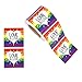 250 Gay Pride Rainbow Stickers on a Roll - Various Shapes (Love is Love)