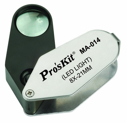Pro'sKit 902-239 8X LED Lighted Magnifier