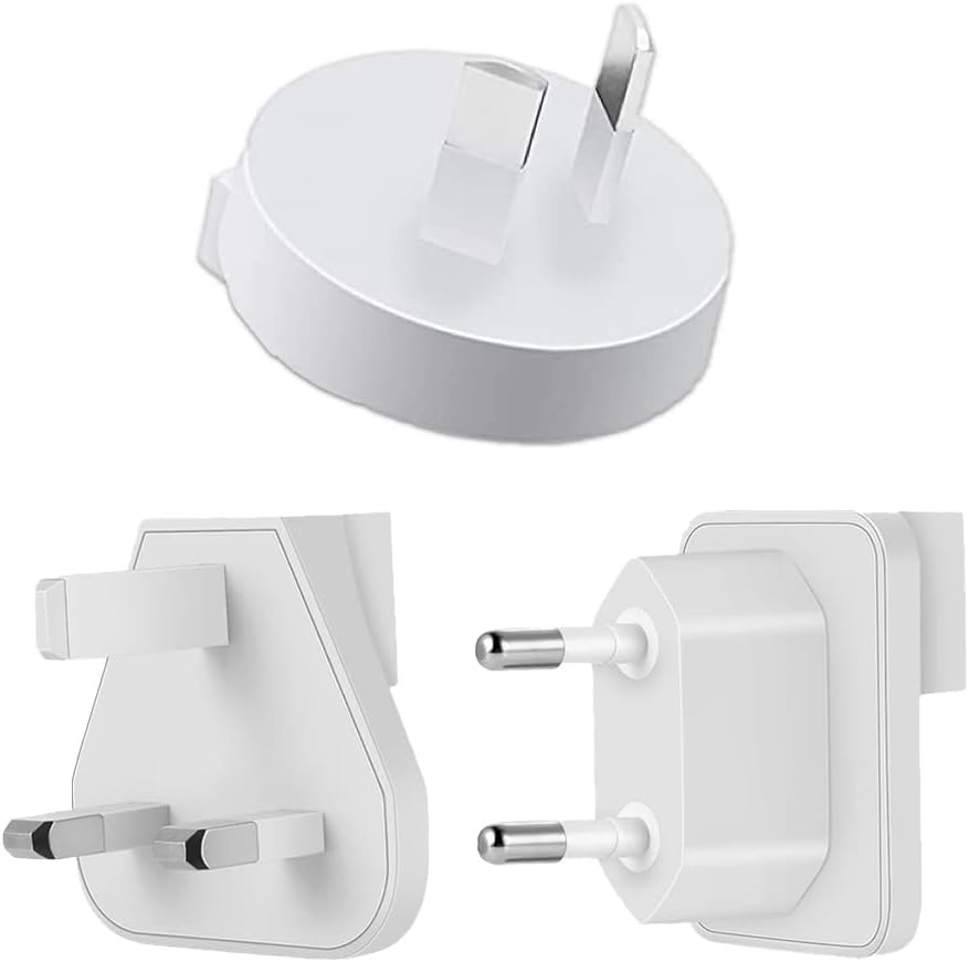 HEYMIX GaN Charger Travel Plug Converter Adapter, EU/UK Plug Converter