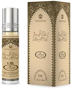 Al-Rehab SULTAN AL OUD Perfume oil attar 6 ml 2 Pack