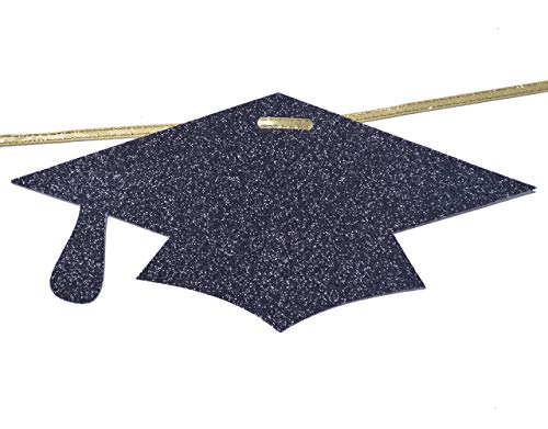 Image of Qttier Educated AF Banner, Funny Graduation Party Decor | Congrats Grad Decorations, Class of 2026 College High School Party Supplies, Pre-strung