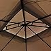 MASTERCANOPY 10x12 Gazebo Replacement Canopy Roof for Model L-GZ798PST-E Top Only
