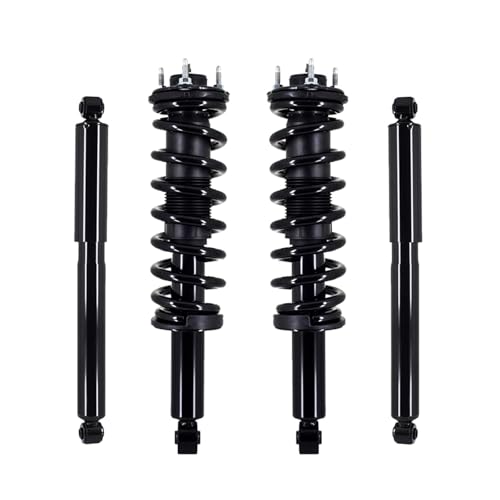 PM Auto Set 4 Front Quick Complete Strut-Coil Spring-Rear Shock For 2015-2022 Chevrolet Colorado RWD Gas