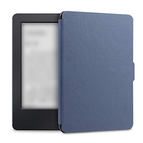 Anwangda Funda protectora de libro electrónico para Kindle Paperwhite 1/2/3, funda protectora magnética-Smart Auto Sleep Wake-Light y Slim (azul oscuro) Cover