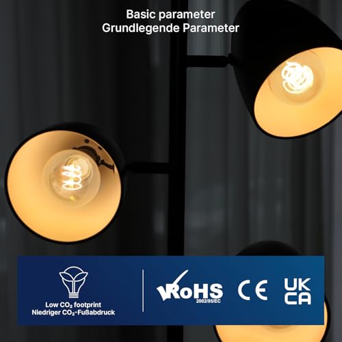 Ampoule LED à filament E27 de style antique pour un éclairage d'exception