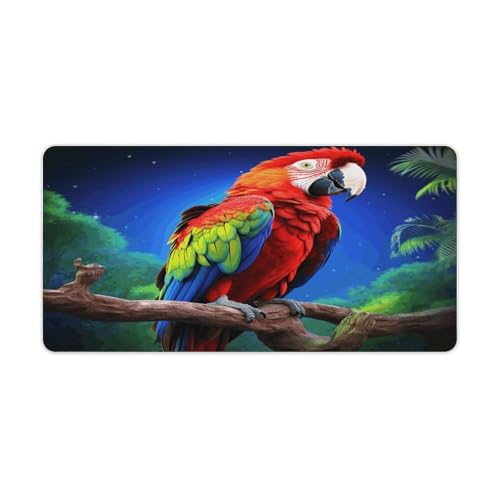 Tapis de souris perroquet grande taille résout les problèmes de place