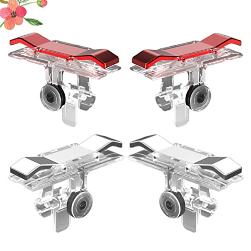 UKCOCO 2pairs Survival Rules Grips Buttons Gaming Out/rules Servival Jostick Joystick Red Conter Gam