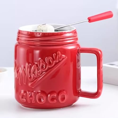 Coupe à fondue au chocolat mini mug résistant à la chaleur - 4