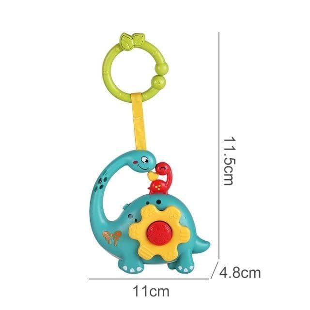Image of Incarnation Colorful Cradle Rattle Toy for Baby - Attractive for New Born, Children and Infant Activity Center - Dinosaur Set