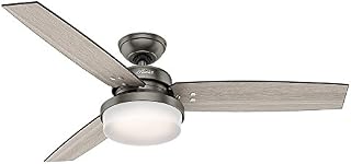 Hunter Fan Company Hunter 59211 52" Sentinel Ceiling Fan with Light and Remote