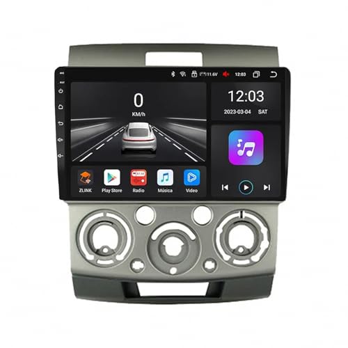 Pantalla Carplay para Mazda BT50 ideal para viajar con Bluetooth, Mirror Link y cámara
