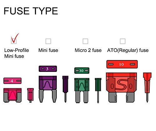 Uriveusa 12V Car Add-A-Circuit Fuse Tap Adapter Fuse Holder With 10A, 20A Fuse [Upgraded Fuses] - (2 Pack) (Low-Profile Fuse) #TOP4