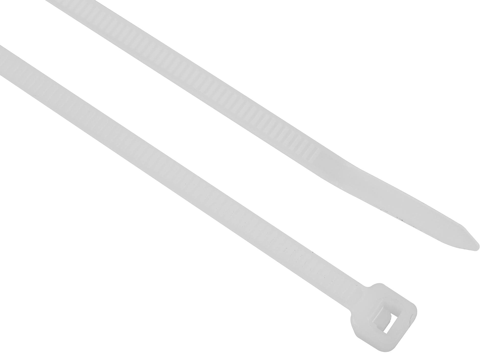 Pro Power Cable Ties Natural 200Mm X 2.5Mm 100 Pack