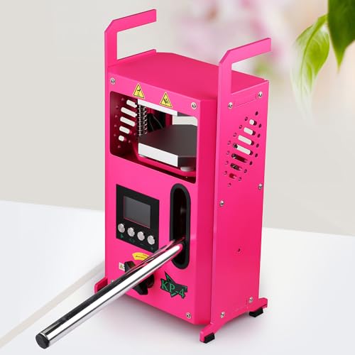 Beixifo 001 4 Tons Manual Hydraulic Heat Press Machine With 4X4 Inches Dual Heating Plates 800W Heat Press Machine With Lcd Digital Control Panel thumb #2