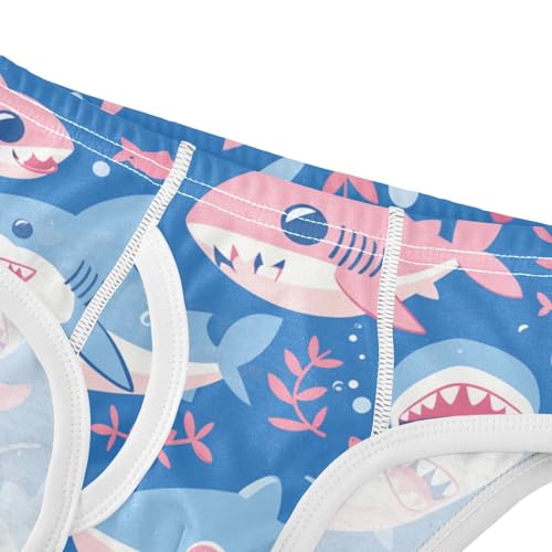 KLL Ocean Shark Masco Toddler Boys' Soft Underwear Cute Children Undies4
