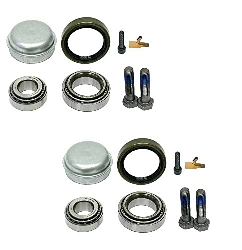 Pair Set of 2 Front Wheel Bearings Compatible with Mercedes W124 400E R129 SL320 SL600