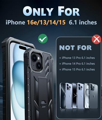 Housse iPhone 15 protection militaire 360 avec béquille - 2