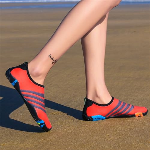 Sapatos aquáticos masculinos de secagem rápida, calçados aquáticos para caminhadas, mergulho, surfe,