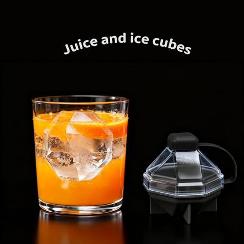 Molde de cubos de hielo grande Rhombus con cuerda miniatura 2