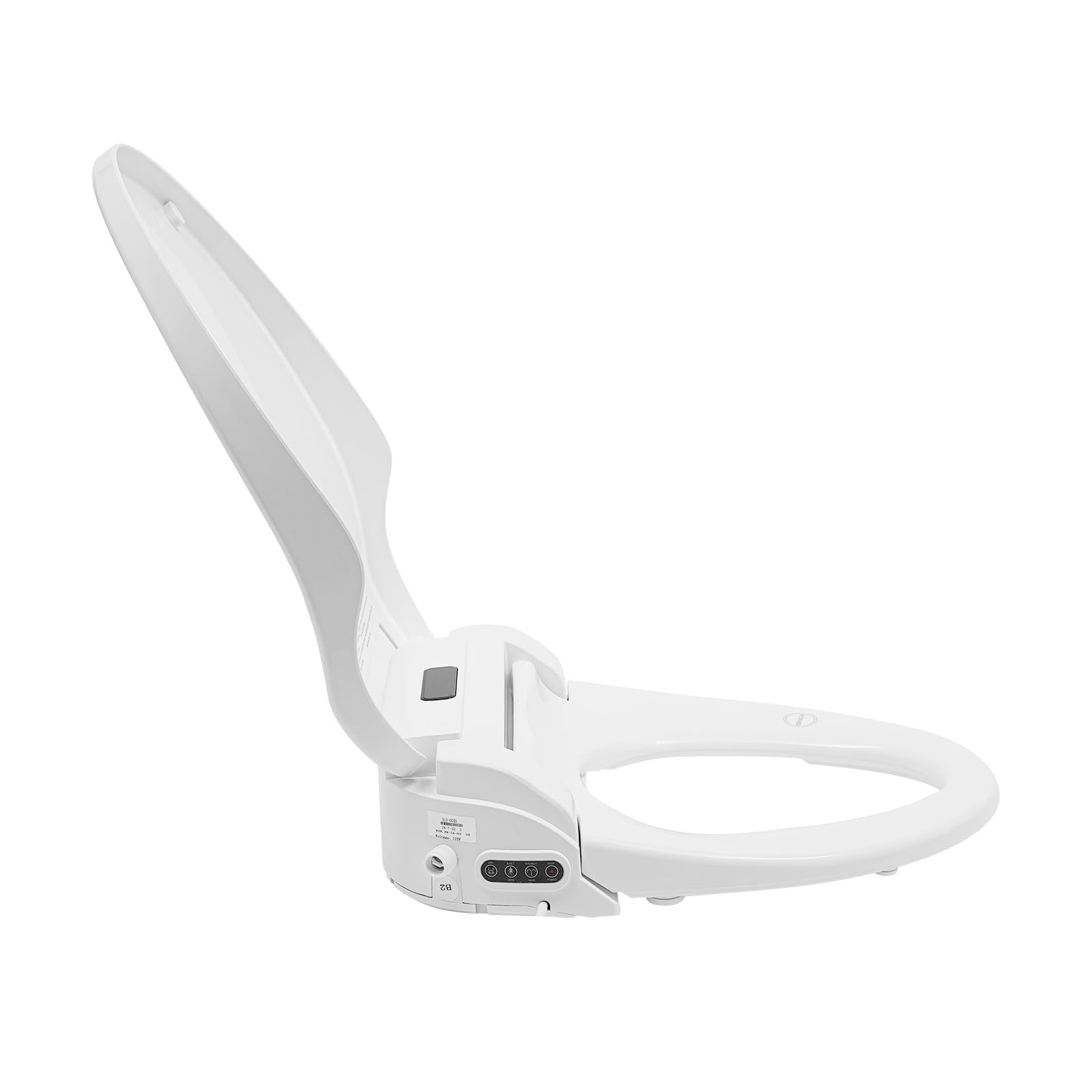 Bidet, coperchio WC telecomandato, sedile WC riscaldato, sedile WC intelligente, bidet per doccia, sedile riscaldato, WC (con schermo, nessuna batteria) per WC con un