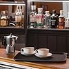 Argon Tableware Black Rectangular Serving Tray 45.5 x 35.5cm - Reusable ...