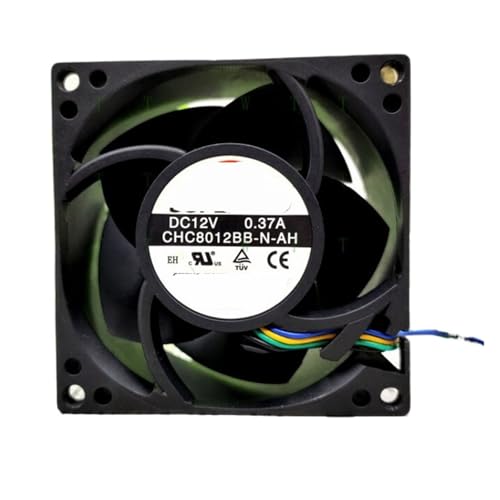 Ventilateur 12V 4 fils CHC8012BB-N-AH pour serveur IT
