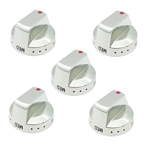 YAZREM 5 pomos de repuesto para quemador de estufa DG64-00473A compatible con Samsung Gas Range