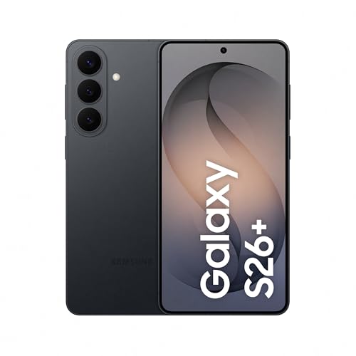 Image of Samsung Galaxy S26 Plus 5G (Black, 12GB RAM, 256GB Storage), AI Phone, Photo Assist, Creative Studio, 50MP Camera, 4900mAh Battery and Super Fast Wireless Charging