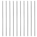Sutemribor 2mm x 150mm Stainless Steel Model Straight Metal Round Shaft Rod Bars for DIY RC Car, RC Helicopter Airplane (10 PCS)