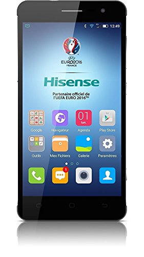 TELEFONO Libre HISENSE F20 Black 5 5HD 4G Quad
