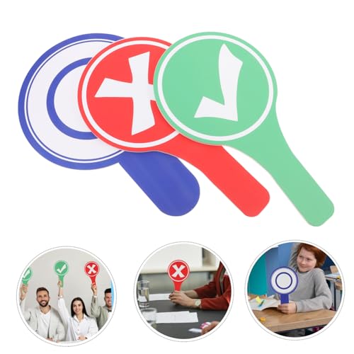 TEHAUX 3 paddles portátiles para votación y puntuación miniatura 7