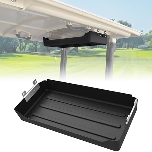 SAUTVS Rear Overhead Storage Tray for Yamaha Drive2 G29 Golf Cart Accessories Roof Rear Storage Box Ceiling Organizer Tray Compatible with Yamaha Drive2 G29 Standard Factory Golf Cart