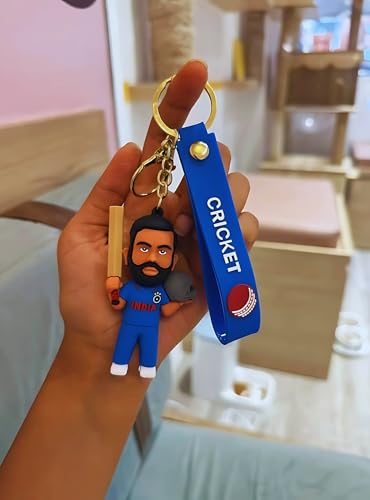 Image of Cute 3D Keychain | Keyring & Quirky Bag Charm | Hard Silicone, Unbreakable | Travel Essential | Kids Friendly | Strap & Bag Hook