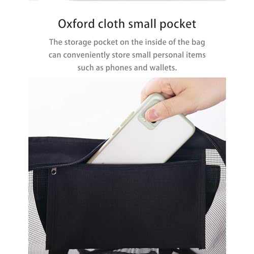 Bolso de ducha grande de malla portátil y de secado rápido miniatura 3