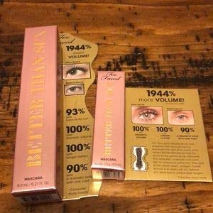 TOO Faced BETTER THAN SEX Mascara Voluptuous Volume MASCARA ~ Set