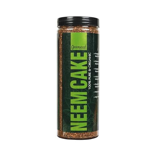 Greenwood Neem Cake Powder 900gm | 100% Pure and Organic Fertilizer for Home Gardening | Soil Mix for Pot Plants and Pest Repllent (Pack of 1) (B0CSG869KF) Amazon Price History, Amazon Price Tracker