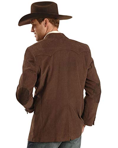 Circle S Men's Corduroy Sport Coat Short, Reg, Tall Chestnut 46 SHT3