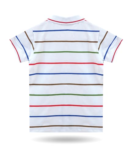 Image of DECHADO Pure Cotton Half Sleeve Polo Neck Regular Fit Boys T-Shirt | Kids T-Shirt | Boys T-Shirt | Tshirts for Kids Boys | Cotton Tshirt