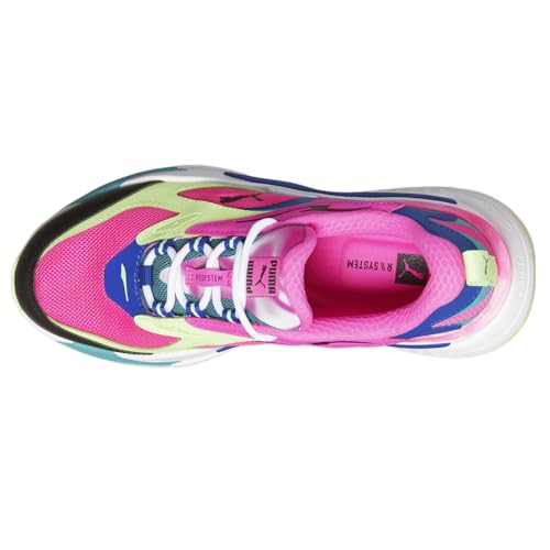 PUMA Womens Rs-Fast Marble Lace Up Sneakers Shoes Casual - Blue, Pink4