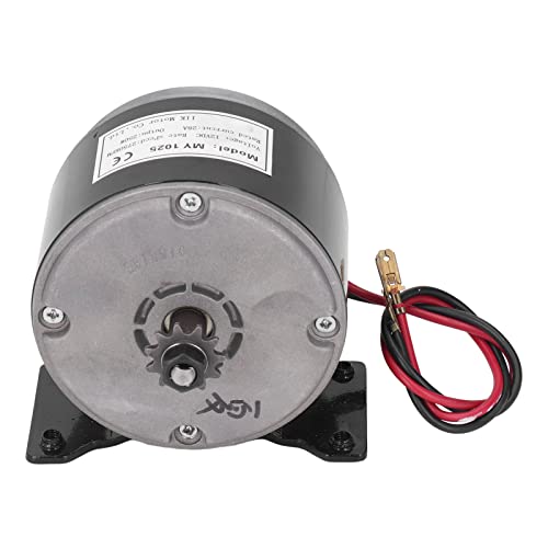 Moteur brossé haute efficacité 12V 250W en aluminium pour scooter
