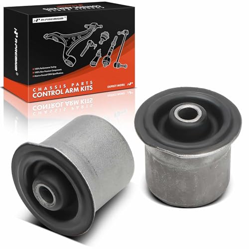 A-Premium 2 x Front Upper Control Arm Bushing Kit Compatible with Jeep Grand Cherokee 1999 2000 2001 2002 2003 2004 WJ Series - Fits Control Arm and Axle