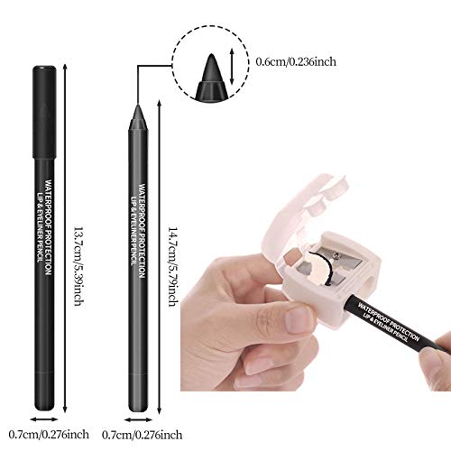 Lokfar 14 Colors Eyeliner Pen Colorful Set, Pearl Eyeliner Kit Metallic Eyeshadow Pencil Matte Glitter Colored Eye-Liner, Long Lasting Professional Eye Makeup Set Colorful Eyeliner Eye Color For Women #TOP7