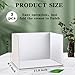 3 Pcs Diorama Box Cardboard Diorama Kit Diorama Supplies with Double Sided Tapes for Diorama Project Display, White Display Case, 11.8 x 8.7 x 8.3 Inch