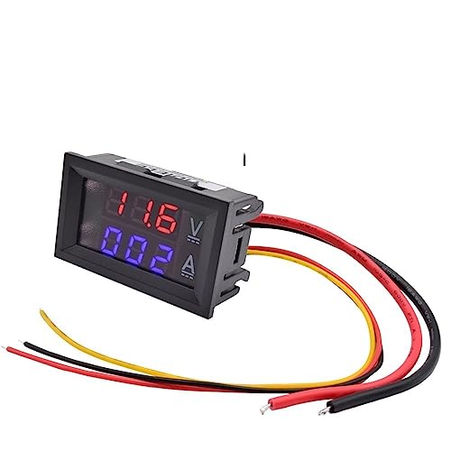 YANHAO 5/10Pcs 0.56 Rosso Blu LED Misuratore di Tensione di
