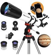 MEEZAA telescoop, telescopische astronomie volwassenen professioneel, 90 mm diafragma 800 mm AZ Mount astronomisch ...