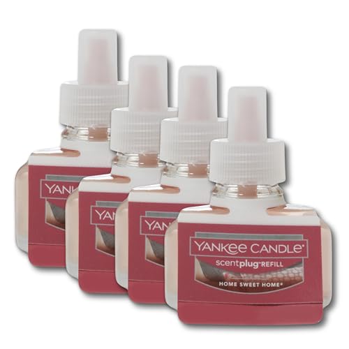 Yankee Candle ScentPlug Refill (2.5 Ounce (Pack of 4), Home Sweet Home)