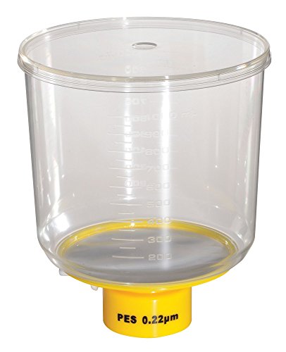 LAB Safety Supply 11L841 1000mL BottleTop Filter,0.22um,90mm,PK24