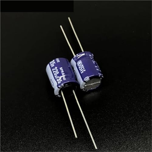 Condensateur électrolytique 220µF 35V pour réparer les appareils de votre maison - 10 pièces