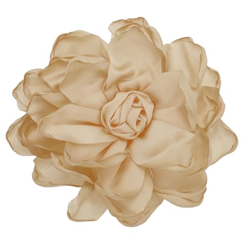 Image of PATIKIL Rose Flower Hair Clips, Fabric Brooch Pins for Women Wedding Party Dance Dress Clothes Accessories Valentine's Day Gifts
